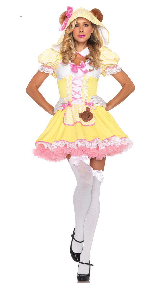 beary cute goldilocks adult costume